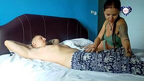 Hot Roommate's Morning Monster Cock Blowjob Tease Awakens You