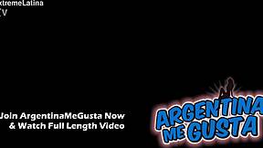 skinny babe shows off her round jiggle butt big natural tits and puffy cameltoe