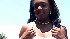 Huge Natural Black Tits Bounce On Big Ebony Boobs Monster Size
