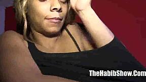 mixed rican petite gets her pussy banged hard by fat hairy paki dude