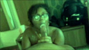 Darkchocolatebarbie Drains BF's Nuts on Face All Vacation