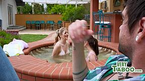 Two flat chested teens lose virginity to lucky stepuncle Lana Small Jill Taylor