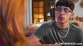 Big Tit Stepmom Sucks Cock