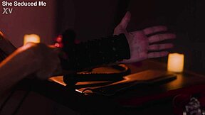 is my husband's dominatrix seducing me with her wet pussy?