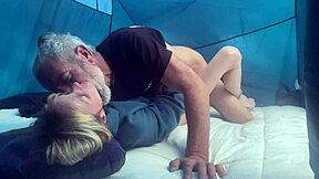 Amazing Camping Fuck Fills Petite Spanish Milf Cristina Sauvage With Creampie!