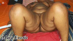 i cant handle mara exotic's thick ebony bbw milf thighs n her juicy squirting pussy drippin everywhere