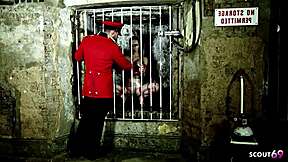 Slim Blonde With Big Tits Gets Brutal BDSM Dungeon Fuck By Master!