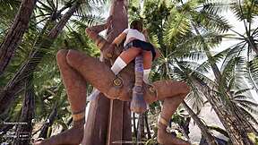 Lara starts as virgin but ends slutty after huge cock stretches her tight pussy wide