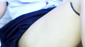 Sweet university girl tries real outdoor fun with neighbor in uniform roleplay