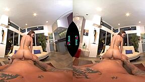 stuffing petite babysitter riley reid's tight pierced hole pov