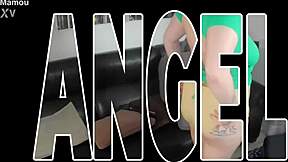watch me blast cum all over angel's big natural tits!