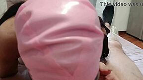 milf gives sloppy 10-min blowjob swallows every drop