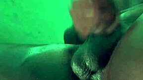 Sneak peek horny African breeder strokes massive BBC till bust