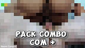 first dp feels insane with asian guy's thick cock stretching me!