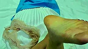 hey, wanna see this naughty nurse's tight wet pussy up close?
