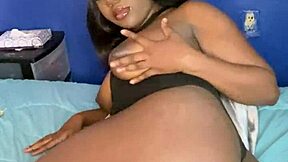 alliyah alecia's big clit and pussy lips begging for it!
