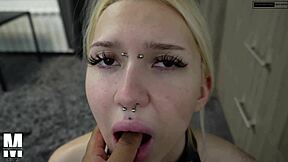 egirl submits to first time ass worship and domination session