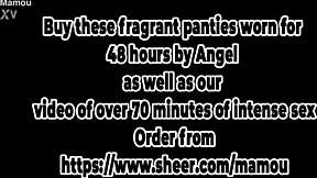 watch me blast cum all over angel's big natural tits!