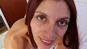 Surprised Horny Stepbro with New Red Lingerie Then Fucked Him