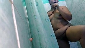 Home from work, hot bath turns into big pussy masturbation orgasm 😍🛁💦