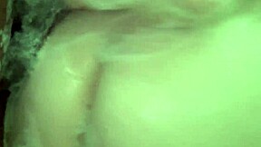 moms away so stepdad sneaks into bathroom for bubble butt interracial pounding