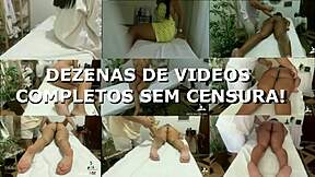 gaucha teen masturbates hard during oily massage