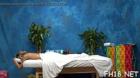 Ready for oiled hardcore fucking massage turning into sloppy teen blowjob?