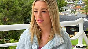 i flash masturbate outdoors then fuck hard in ashlyn's car