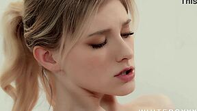 Ready for us to ride and cum passionately on her pussy together?