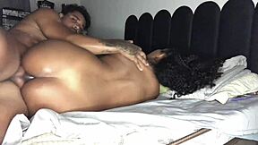 Intense anal pounding ends in creamy girlfriend explosion