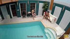 hunt4k. i easily let hunter fuck me after quick pickup fingering