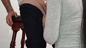 Stepdad Fucks My Mouth Deep, Balls Facial Cumshot Blast!