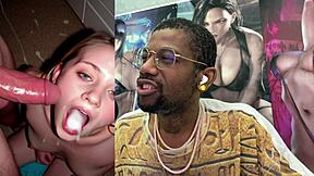 BIG BBC CUMS HARD IN EBONY TEEN'S TIGHT ASS & MOUTH!
