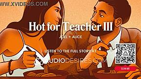 Hot teacher dominates student with anal toys and rough sex at home?