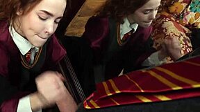hey, wanna feel hermione's wet mouth deepthroating your cock pov?