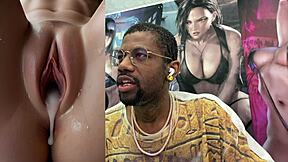 BIG BBC CUMS HARD IN EBONY TEEN'S TIGHT ASS & MOUTH!