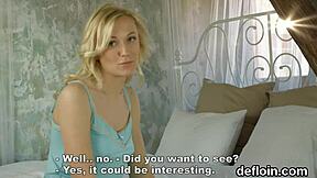 innocent teen spreads her tight virgin snatch... ready to get drilled hard??