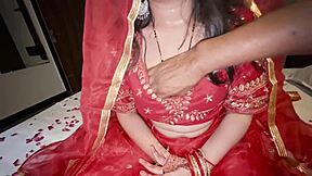 Honeymoon Bride's First Anal Assfucked Hard Desi Cowgirl Deepthroat