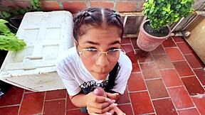 entrenando esta morena fitness con tetas enormes y culo perfecto 😍 creampie rough en español 💦🏋️‍♀️