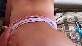 pov: bending over curvy latina milf for deep doggystyle in homemade taboo slam.