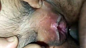 first time anal frontside then backside with huge tits wife ughh...