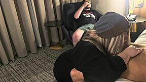 First Time Cucking Hubby With Massive Cock Deepthroat