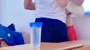 fucked classmate right in vietnam classroom homemade