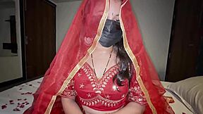 Honeymoon Bride's First Anal Assfucked Hard Desi Cowgirl Deepthroat