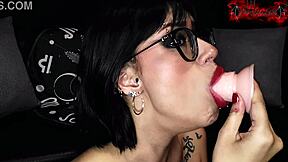 stepdaughter roleplay fantasy with deepthroat and creampie tease