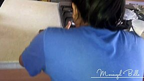 you see that tight latina babe's ass out waiting... wanna fuck her doggystyle?
