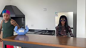 rented spot for party but fucked 18yo realtor instead