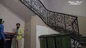 behind the scenes: lili charmelle bangs homeless dude doggystyle 😈 deepthroat action! 🔥