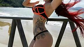 check out diana zambrozuski's hot bikini lomotif vibes