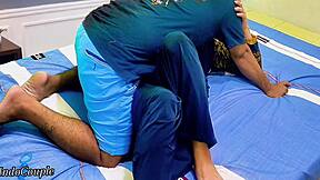 Step sis shows pussy but bro plugs wrong hole with anal toy?